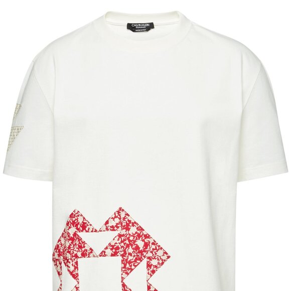 BNWT AW18 CALVIN KLEIN 205W39NYC PRINTED INSERTS TSHIRT L - Picture 1 of 12